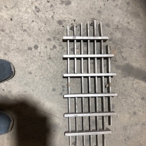 Triumph TR3 S/Hand grill in good condition
